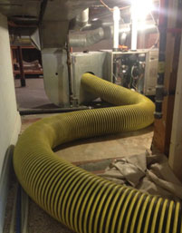 Make-Up Air Shaft Cleaning